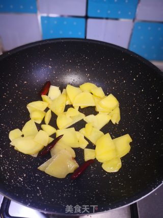 尖椒土豆片的做法步骤：3
