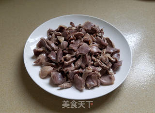 辣炒鸡胗的做法步骤：3
