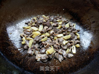 辣炒鸡胗的做法步骤：7