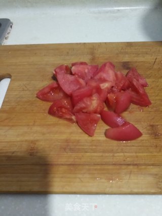 番茄紫菜鸡蛋汤的做法步骤：2