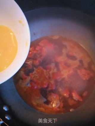 番茄紫菜鸡蛋汤的做法步骤：10