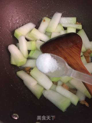 冬瓜萝卜干肉末汤的做法步骤：5