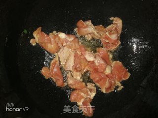 肉片黄瓜炒木耳的做法步骤：4