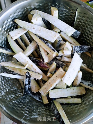 酱茄子盖饭的做法步骤：2