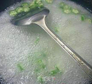 秋葵炒鸡蛋的做法步骤：6