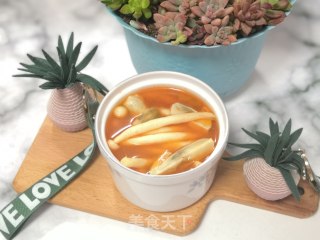 西红柿蘑菇汤的做法步骤：8
