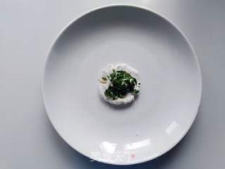 荠菜虾皮饼的做法步骤：8
