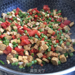 豆腐丁汤饸饹的做法步骤：7