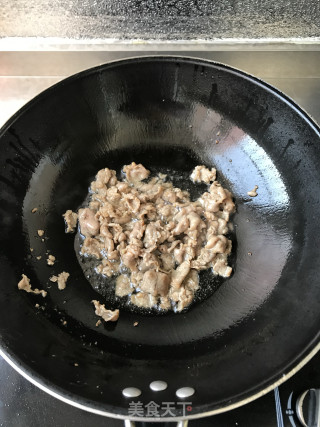 牛肉炒冬笋的做法步骤：6