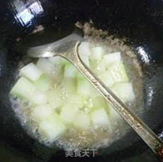 毛豆凤尾虾冬瓜的做法步骤：8