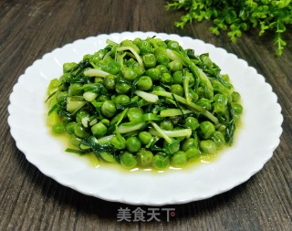 藠炒麦豆的做法步骤：7