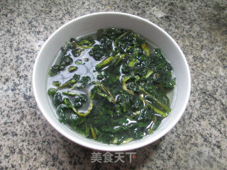 开洋拌菜芯干的做法步骤：2