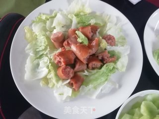 小满日食记之莴苣蒜香手掰肠的做法步骤：5