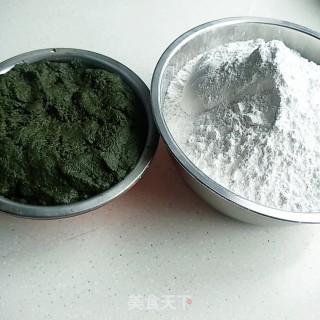 清明粑粑的做法步骤：2