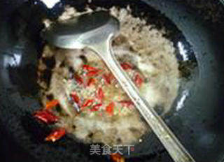 带豆炒牛筋的做法步骤：6