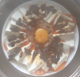 豆豉蒸豆腐的做法步骤：7