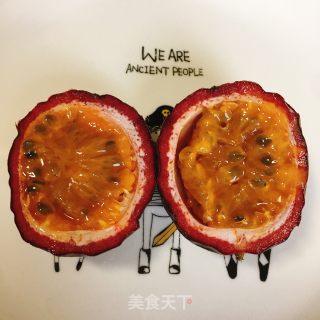 百香果柠檬蜂蜜冰饮的做法步骤：1
