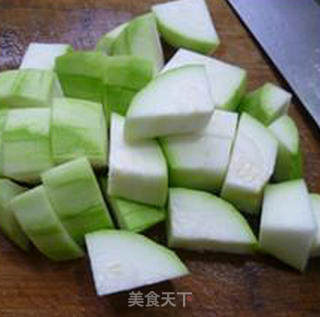 蒲瓜烧鸡块的做法步骤：5