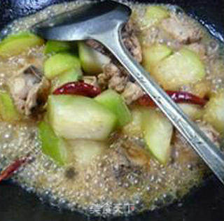 蒲瓜烧鸡块的做法步骤：10