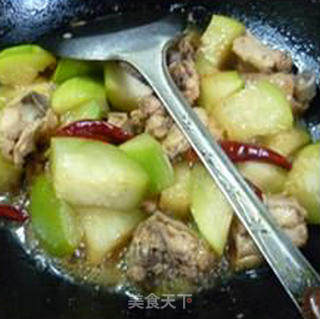 蒲瓜烧鸡块的做法步骤：11