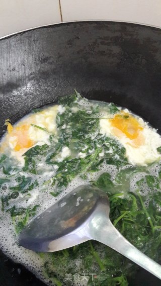 白花菜鸡蛋汤的做法步骤：6