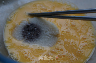 香煎豆沙粽的做法步骤：3