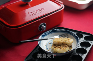 香煎豆沙粽的做法步骤：9