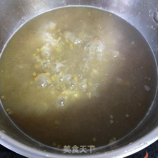 红糖陈皮绿豆汤的做法步骤：6
