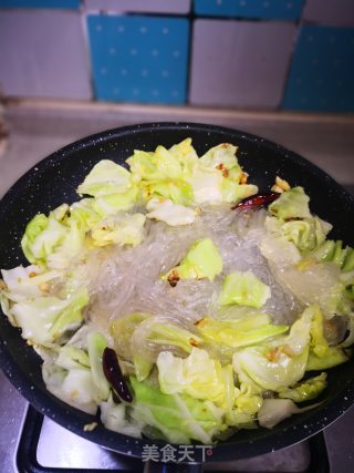 包菜粉丝的做法步骤：8