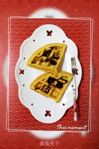 华夫饼的做法步骤：11