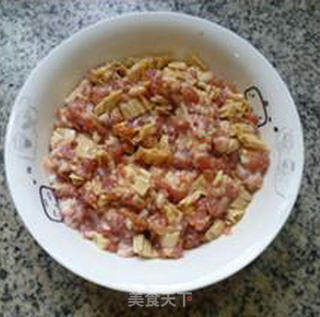鸡蛋腐竹蒸肉末的做法步骤：6