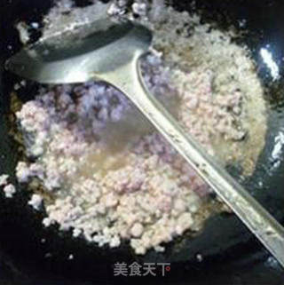 芽菜肉末炒带豆的做法步骤：8