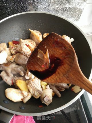 私家大盘鸡的做法步骤：13