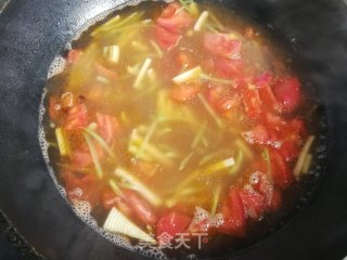 双笋蛋花汤的做法步骤：8