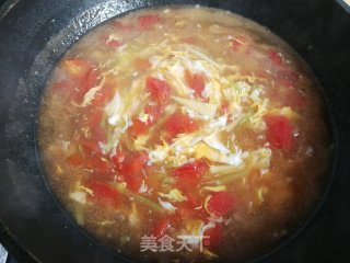 双笋蛋花汤的做法步骤：9