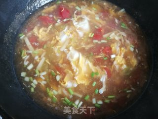 双笋蛋花汤的做法步骤：11