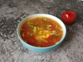 双笋蛋花汤的做法步骤：13