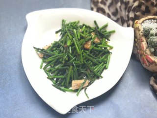 肉片炒芦笋的做法步骤：5