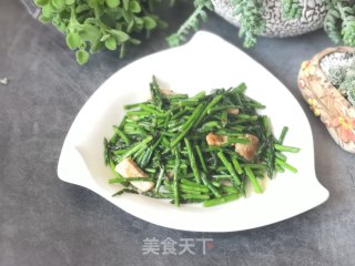 肉片炒芦笋的做法步骤：6