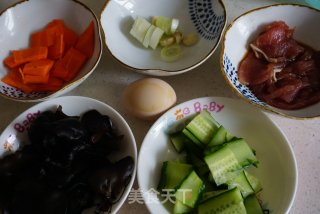 木须肉的做法步骤：1
