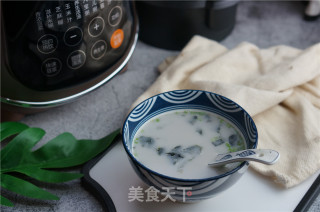 鲜鳗海苔汤的做法步骤：6