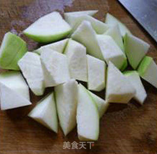 蒲瓜炒花蟹的做法步骤：5