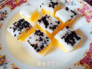三色小方糕的做法步骤：8