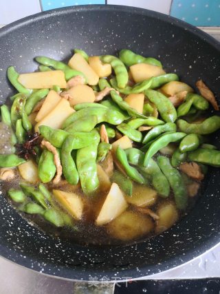 豆角炖土豆的做法步骤：7