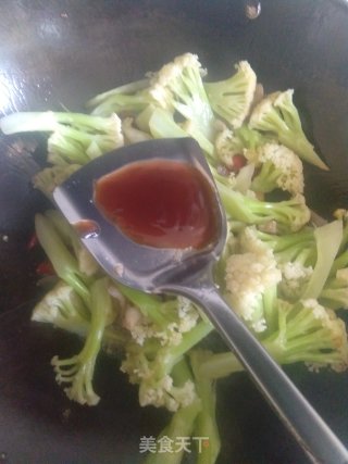 有机花菜的做法步骤：3