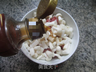 蒸海鲜菇肉末的做法步骤：4