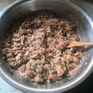 燕麦冬菇猪肉饺的做法步骤：7