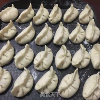 燕麦冬菇猪肉饺的做法步骤：12