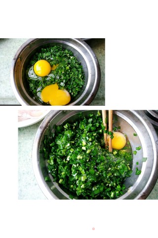 韭菜炒鸡蛋的做法步骤：4