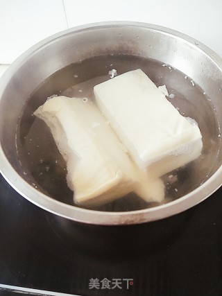 香煎豆腐的做法步骤：2
